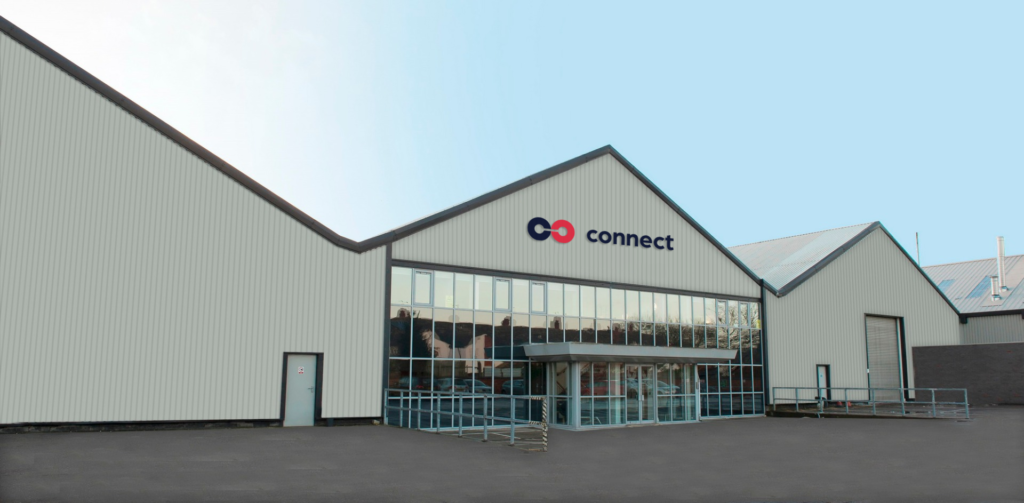 Connect Warehousing outside warehouse